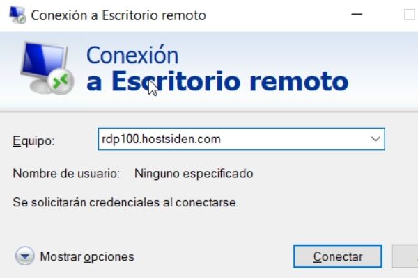 escritorio remoto Windows 10 activar